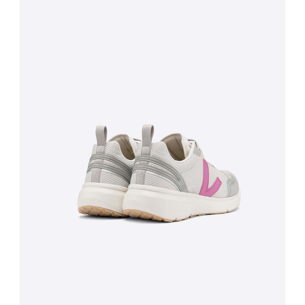 Women's Veja CONDOR 2 ALVEOMESH Shoes Grey/Pink | ZA 496AHK